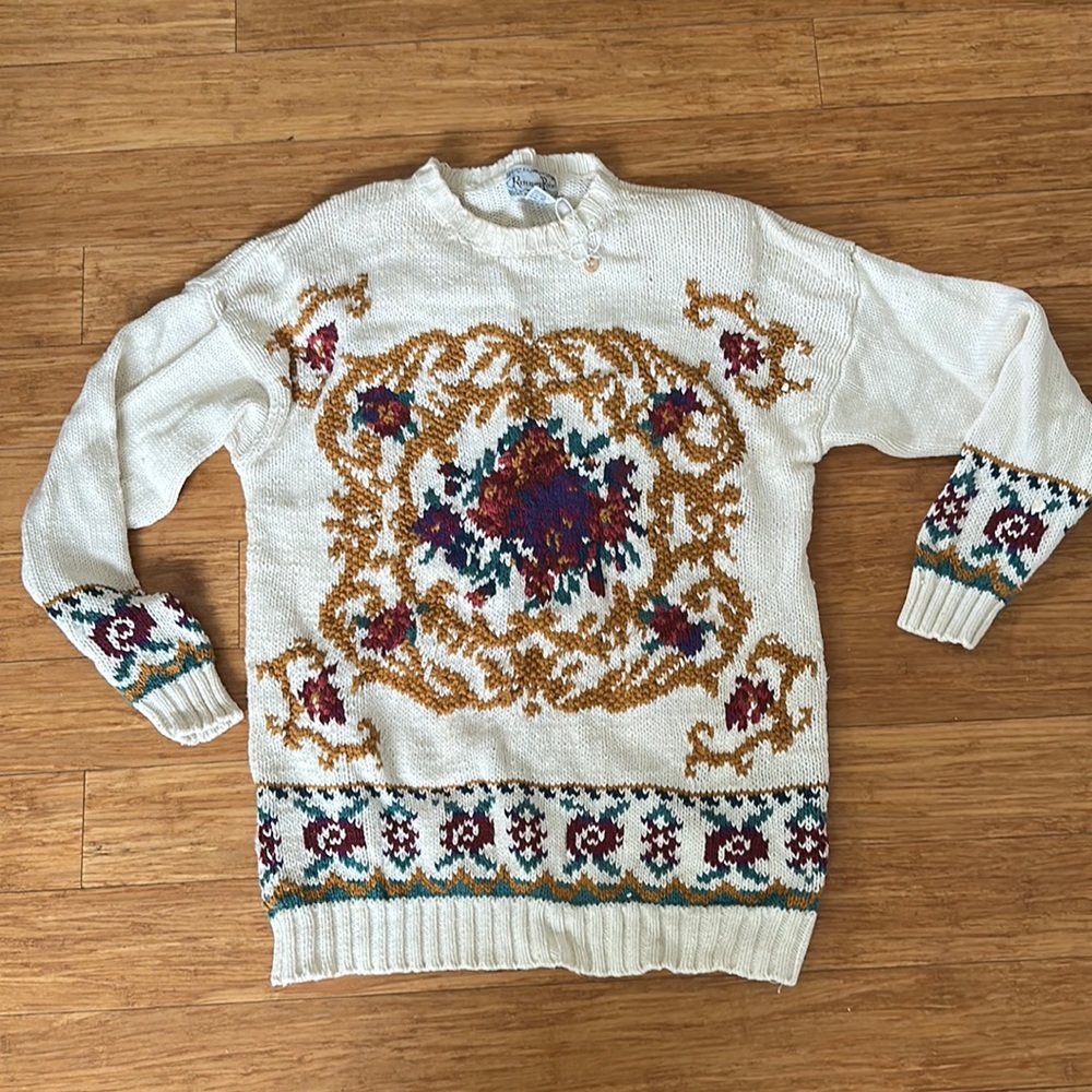 Vintage Reference Point Sweater Size L